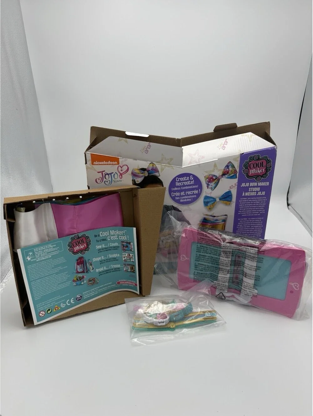 Cool Maker JoJo Siwa Bow Maker Craft Kit Kids DIY Set NWT